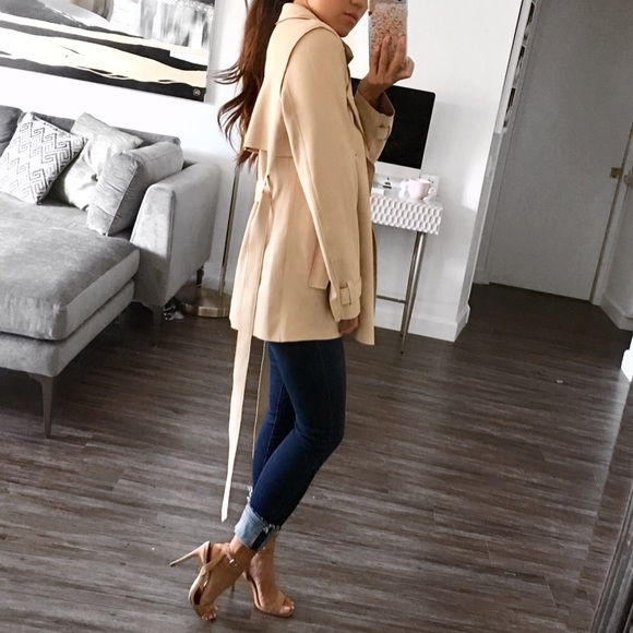 MELISSA BEIGE TRENCH COAT - Picture 3 of 6
